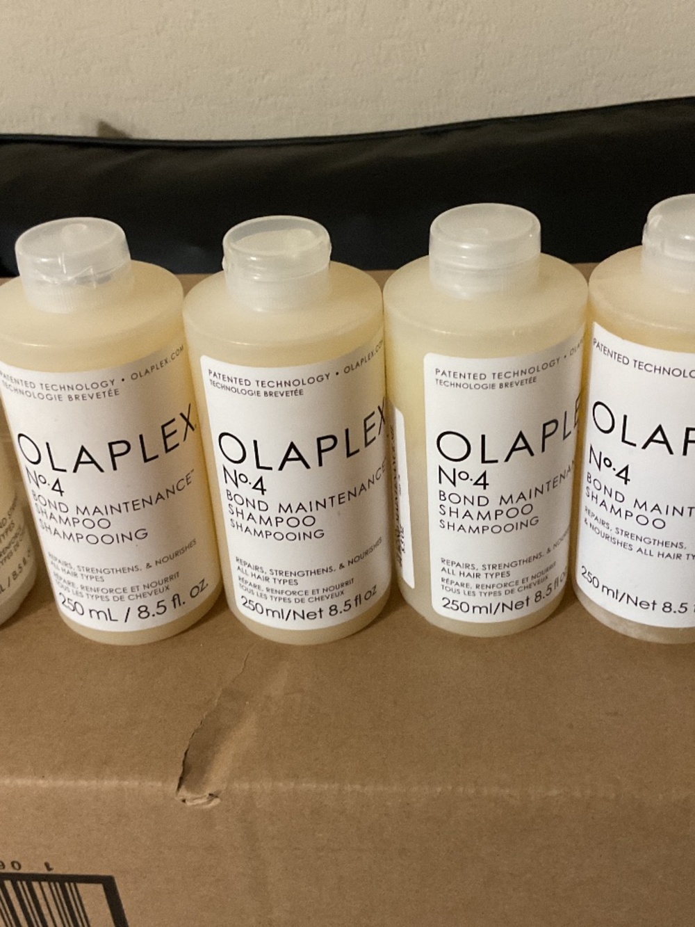 OLAPLEX SHAMPOO LOT OF 4 BRAND NEW BONUS #3 GUARANTEED AUTHENTIC
